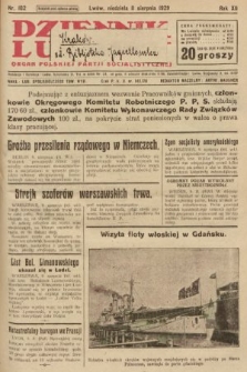 Dziennik Ludowy : organ Polskiej Partji Socjalistycznej. 1929, nr 182