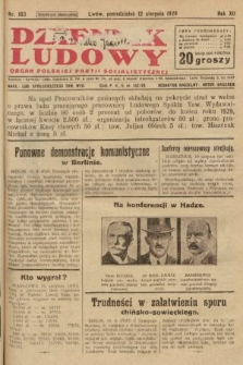 Dziennik Ludowy : organ Polskiej Partji Socjalistycznej. 1929, nr 183