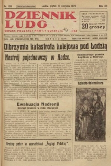 Dziennik Ludowy : organ Polskiej Partji Socjalistycznej. 1929, nr 186