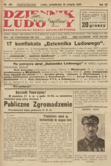 Dziennik Ludowy : organ Polskiej Partji Socjalistycznej. 1929, nr 188