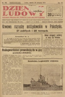 Dziennik Ludowy : organ Polskiej Partji Socjalistycznej. 1929, nr 192