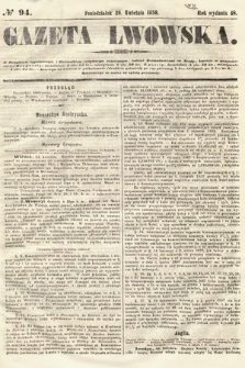 Gazeta Lwowska. 1858, nr 94