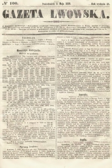 Gazeta Lwowska. 1858, nr 100