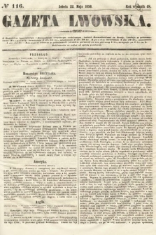 Gazeta Lwowska. 1858, nr 116