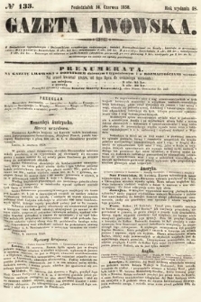 Gazeta Lwowska. 1858, nr 133