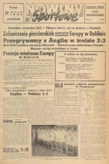 Nowiny Sportowe : tygodniowy dodatek „Głosu Wielkopolskiego”. 1947, nr 8
