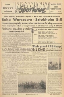Nowiny Sportowe : tygodniowy dodatek „Głosu Wielkopolskiego”. 1947, nr 10