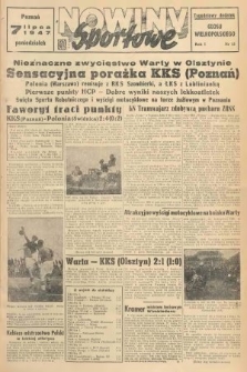 Nowiny Sportowe : tygodniowy dodatek „Głosu Wielkopolskiego”. 1947, nr 15