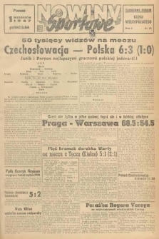 Nowiny Sportowe : tygodniowy dodatek „Głosu Wielkopolskiego”. 1947, nr 23