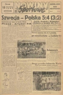 Nowiny Sportowe : tygodniowy dodatek „Głosu Wielkopolskiego”. 1947, nr 25
