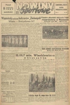 Nowiny Sportowe : tygodniowy dodatek „Głosu Wielkopolskiego”. 1947, nr 28