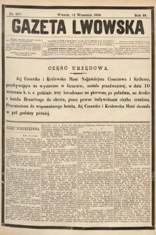 Gazeta Lwowska. 1898, nr 207