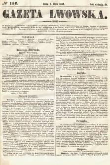 Gazeta Lwowska. 1858, nr 152