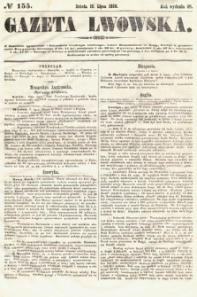 Gazeta Lwowska. 1858, nr 155