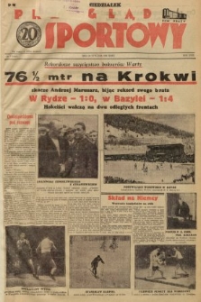 Przegląd Sportowy. R. 18, 1938, nr 7