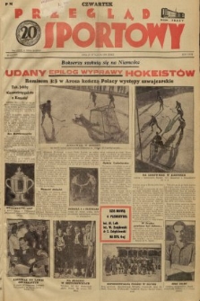 Przegląd Sportowy. R. 18, 1938, nr 8