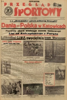 Przegląd Sportowy. R. 18, 1938, nr 36
