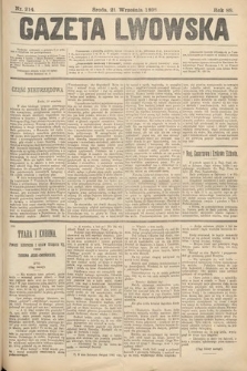 Gazeta Lwowska. 1898, nr 214