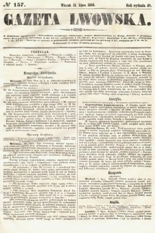 Gazeta Lwowska. 1858, nr 157