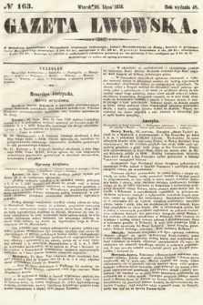 Gazeta Lwowska. 1858, nr 163