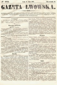 Gazeta Lwowska. 1858, nr 164