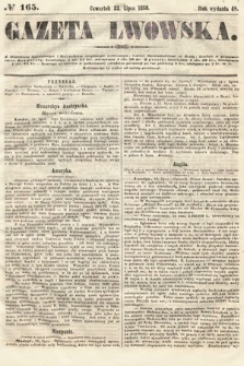 Gazeta Lwowska. 1858, nr 165