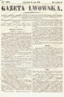 Gazeta Lwowska. 1858, nr 168