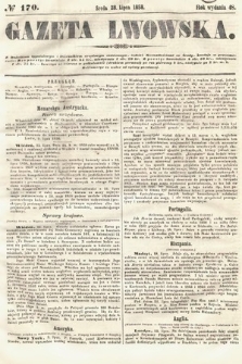 Gazeta Lwowska. 1858, nr 170