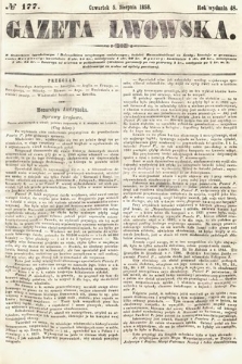 Gazeta Lwowska. 1858, nr 177