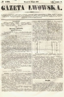 Gazeta Lwowska. 1858, nr 199