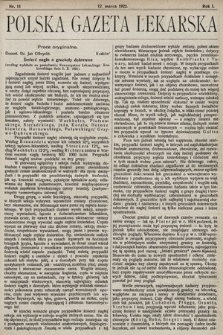 Polska Gazeta Lekarska. 1922, nr 11