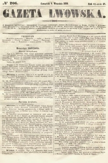 Gazeta Lwowska. 1858, nr 206