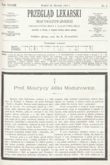 Przegląd Lekarski : organ Towarzystw Lekarskich Krakowskiego i Galicyjskiego. 1894, nr 3