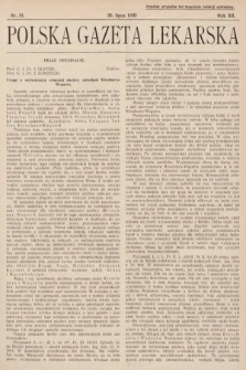 Polska Gazeta Lekarska. 1933, nr 31
