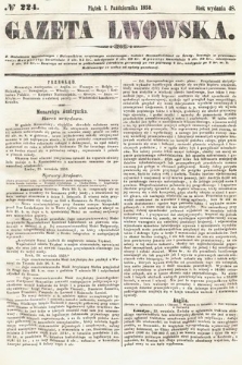 Gazeta Lwowska. 1858, nr 224