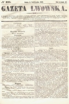 Gazeta Lwowska. 1858, nr 225