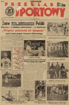Przegląd Sportowy. R. 19, 1939, nr 56