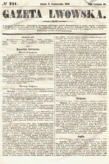 Gazeta Lwowska. 1858, nr 231