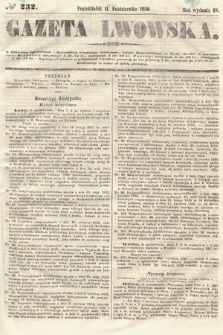 Gazeta Lwowska. 1858, nr 232