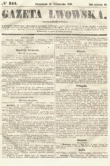 Gazeta Lwowska. 1858, nr 244