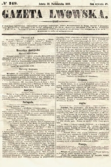 Gazeta Lwowska. 1858, nr 249