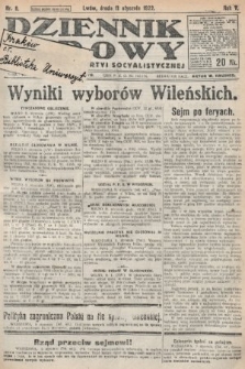 Dziennik Ludowy : organ Polskiej Partyi Socyalistycznej. 1922, nr 8