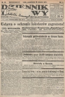 Dziennik Ludowy : organ Polskiej Partyi Socyalistycznej. 1922, nr 25