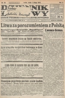 Dziennik Ludowy : organ Polskiej Partyi Socyalistycznej. 1922, nr 26