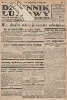Dziennik Ludowy : organ Polskiej Partyi Socyalistycznej. 1922, nr 36