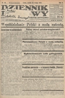 Dziennik Ludowy : organ Polskiej Partyi Socyalistycznej. 1922, nr 46