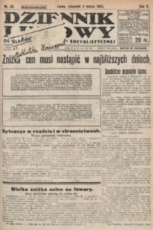 Dziennik Ludowy : organ Polskiej Partyi Socyalistycznej. 1922, nr 50