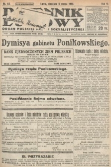 Dziennik Ludowy : organ Polskiej Partyi Socyalistycznej. 1922, nr 53