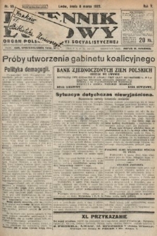 Dziennik Ludowy : organ Polskiej Partyi Socyalistycznej. 1922, nr 55