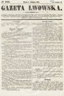 Gazeta Lwowska. 1858, nr 256